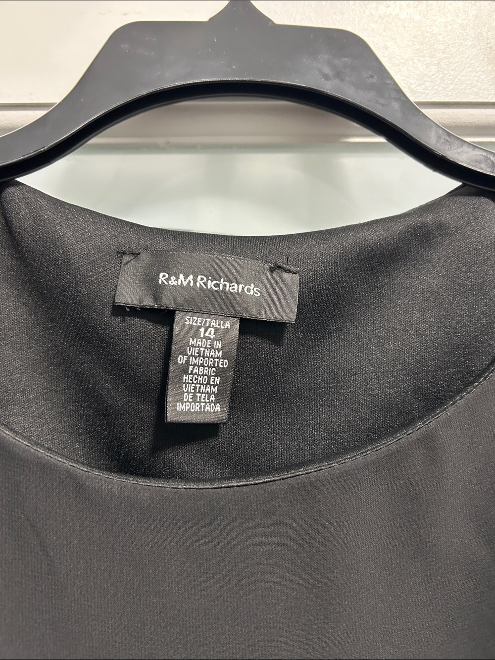 R&M Richards Black dress